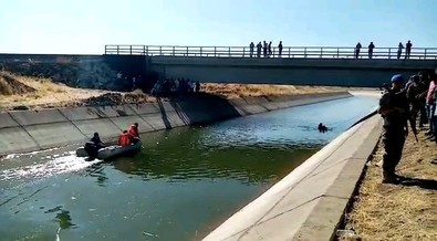 Serinlemek amacıyla su kanalına giren gencin cansız bedenine ulaşıldı - Resim : 1