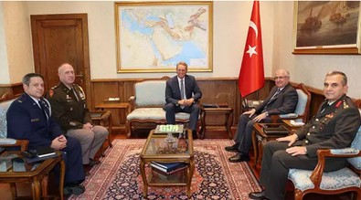 Bakan Güler, ABD'nin Ankara Büyükelçisi Jeffry Flake ile görüştü - Resim : 1
