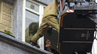 İstanbul'un göbeğinde yangın paniği: Can pazarı yaşandı - Resim : 3