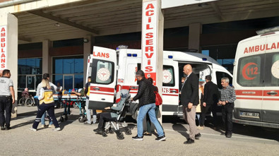 İki otomobil çarpıştı! 6 kişi yaralandı - Resim : 2