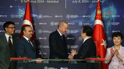 Cumhurbaşkanı Erdoğan iştirak etti! Çinli BYD firması ile 1 milyar dolarlık anlaşma! - Resim : 1