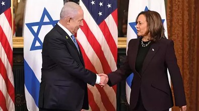 Kamala Harris Netanyahu ile görüştü! İki devletli çözüm mesajı verdi: Bağlılığımı sürdürüyorum! - Resim : 1