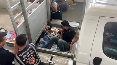 Kaçak göçmenler Avrupa'ya kaçmak için canlarını hiçe saydılar! Şeytanın bile aklına gelmez! - Resim : 1