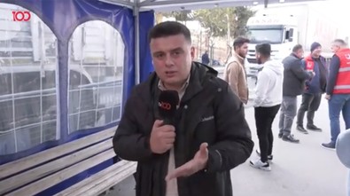 80 yaşındaki Suriyeli adamın kelimeler boğazına düğümlendi! tv100 muhabirinden o soruyu duyunca gözyaşlarını tutamadı - Resim : 1