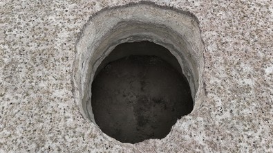 Bu bölgede çok sık obruk oluşuyor! Tam 25 metre derinliğinde - Resim : 1