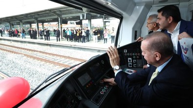 Bakan Uraloğlu açıkladı: Yeni açılan hat günlük 11 bin kişiyi taşıyor - Resim : 1