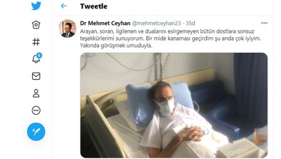 Prof. Dr. Mehmet Ceyhan'ın sağlık durumu nasıl? - Resim : 1