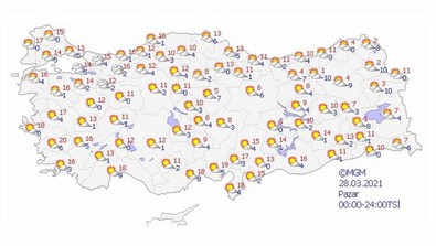 Sıcaklıklar artıyor ama... Meteorolojiden uyarı geldi - Resim : 1