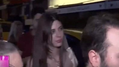 Defne Samyeli'nın küçük kızı Derin Talu'nun olaylı gecesi! Kameralara küfredip saldırdı - Resim : 1