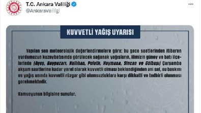 Ankara Valiliği uyardı! Bu geceden itibaren etkili olacak - Resim : 1