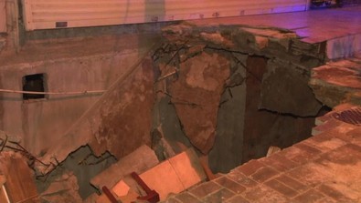 İstanbul’da korku dolu anlar! Büyük bir gürültüyle bir anda çöktü: 7 katlı bina boşaltıldı - Resim : 2