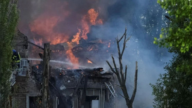 Rusya, Ukrayna'da hastane vurdu: En az 1 ölü, 15 yaralı - Resim : 1