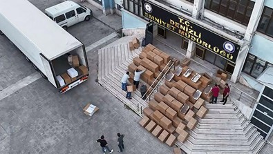 Şüpheli tırda 4 milyon 310 bin sarılmış kaçak sigara yakalandı! - Resim : 1