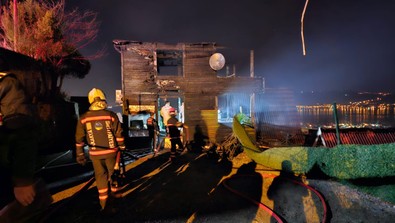 Sapanca'da işlettiği bungolavda çıkan yangında can verdi! - Resim : 1
