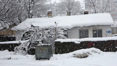 Bitlis'te hem ulaşıma hem eğitime kar engeli geldi! Tam 75 köy yolu ulaşıma kapandı - Resim : 1