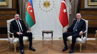 Erdoğan-Aliyev görüşmesinde Gazze mesajı: İsrail'e baskı yapılması gerekiyor - Resim : 1