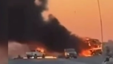 Araç geçişi sırasında bombalı saldırı! Çok sayıda ölü ve yaralı var - Resim : 1