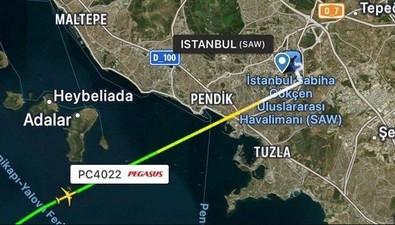 Yolcu uçağına lazer tuttular! O anlar kule ile pilot arasındaki telsiz konuşmalarına yansıdı - Resim : 1