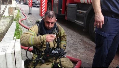 İstanbul'un göbeğinde yangın paniği: Can pazarı yaşandı - Resim : 2