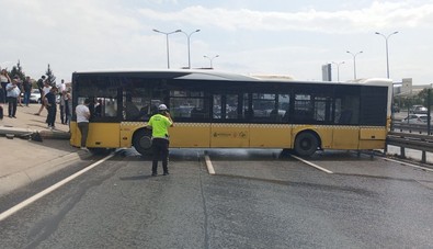 Avcılar'da İETT otobüsü kaza yaptı! - Resim : 3