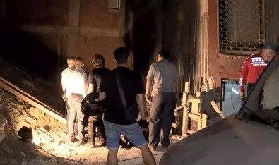 İstanbul'da 6 katlı binada tedirgin eden olay! Apartmanda oturanlar tahliye edildi! - Resim : 1