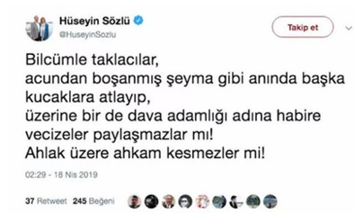 Şeyma Subaşı davayı kazandı! Eski Başkan 5 ay hapis cezasına çarptırıldı! - Resim : 1