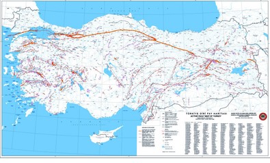 Türkiye'de kaç fay var ve hangileri yıkıcı? İşte herkesin merak ettiği harita... - Resim : 1