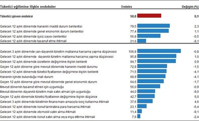 Tüketici Güven Endeksi yerinde saydı... Yüzde 0,1 arttı - Resim : 1