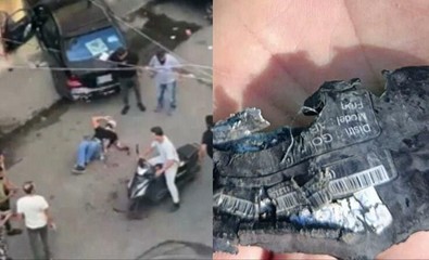 Önce çağrı cihazları patladı! Sonra cep telefonları! Şimdi de cep telefonlarına gelen mesaj şoke etti! - Resim : 1