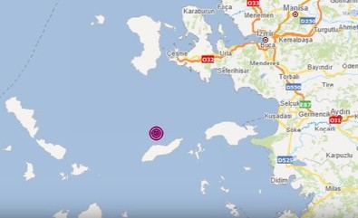Son dakika... Ege Denizi'nde 4.3 büyüklüğünde deprem - Resim : 1