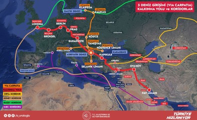 Bakan Uraloğlu açıkladı! Orta Koridor ve Kalkınma Yolu’nu güçlendirecek proje: Via Carpatia - Resim : 1