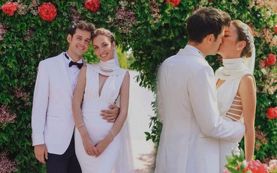 Ünlü YouTuber Orkun Işıtmak, Merve Yorgancılar ile evlendi! İşte nikah töreninden kareler... - Resim : 1