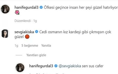 Sevgi Akiska, Hanife Gürdal'la dalga geçti! Cedi Osman yorumu şoke etti! "Sen sus" - Resim : 2