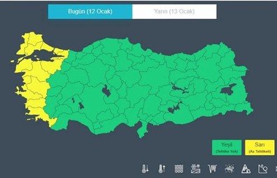 İstanbullular dikkat! Marmara'ya kar uyarısı geldi! MGM il il duyurdu - Resim : 1