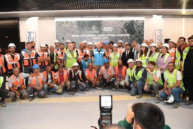 Test sürüşü yapıldı! İşte İstanbulluları rahatlacak yeni metro hattı - Resim : 1