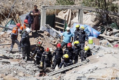 Fas'ta 6,8 büyüklüğünde deprem! Ölü sayısı 2 bini geçti: Sadece 4 ülkenin yardım teklifini kabul ettiler - Resim : 1