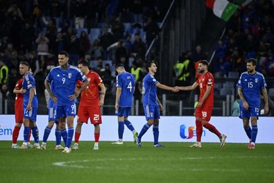 EURO 2024 aşkına… İtalya, 7 gollü maçta Kuzey Makedonya’yı yendi! Umudunu son maça taşıdı - Resim : 1