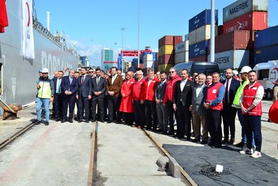 Türkiye Gazze'ye yardım etmeye devam ediyor! 7’nci gemi yola çıktı - Resim : 2