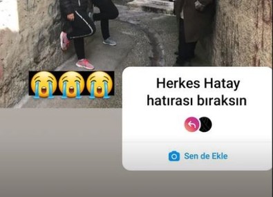 Hataylı depremzede vatandaşların peş peşe paylaştıkları şeye bakın! Türkiye'nin 80 ilini ağlattılar - Resim : 1
