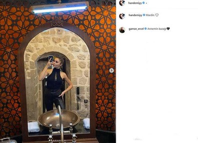 Hande Erçel'in paylaşımda yürek burkan detay! - Resim : 1
