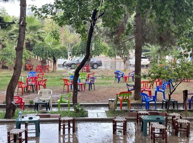 Mardin'de sıcak havalar yerini ona bıraktı. Dakikalar önce etkisini göstermeye başladı - Resim : 1