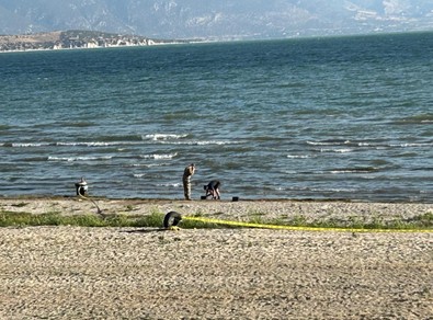 Isparta'da Eğirdir Gölü'nde el bombası paniği! 1 ayda 14 el bombası bulundu! Ekiplerden el bombası çalışması! - Resim : 2