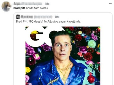 Brad Pitt'i görenler Hülya Avşar sandı! Son hali sosyal medyada gündemde - Resim : 2