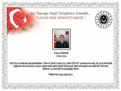 Milli Savunma Bakanlığı'ndan taziye mesajı - Resim : 2