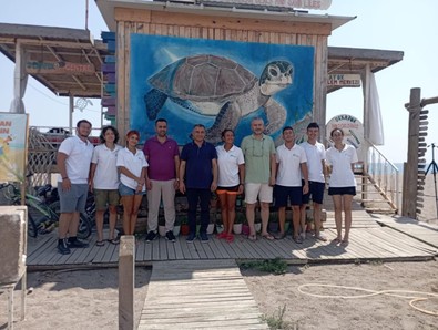 Antalya'da yapılan çalışmalar meyvelerini verdi. Kumların arasından çıkıp suya ulaşan nadir canlıların hayat bulmasına yardım ettiler - Resim : 1