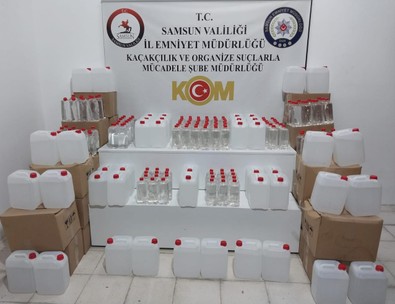 Samsun'da kaçak içki operasyonu: 1 kişi yakalandı! - Resim : 1