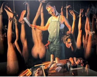 Uraz Kaygılaroğlu sevgilisinin sergisi için poz verdi! Fotoğraflara sosyal medyadan tepki yağdı! - Resim : 2