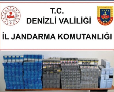 Denizli'de kaçak sigara operasyonu! - Resim : 1