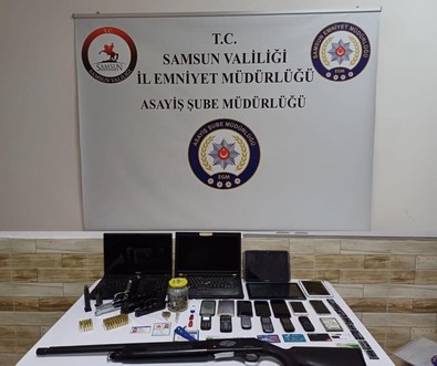 Samsun'da dolandırıcılık operasyonu: 12 gözaltı - Resim : 1