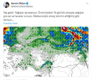 Türkiye için yeni uyarı yapıldı… 5 Temmuz tarihine kadar tamamen gelecek…Herkes öğrensin - Resim : 1